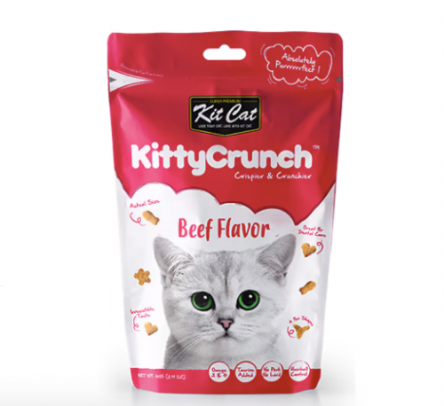 كت كات كيتي كرنش مكافآت باللحم البقري Kit Cat 60g