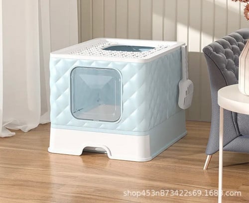 صندوق رمل مغلق مع سكوب بعدة الوان