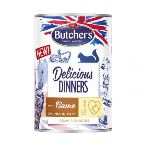 بوتشرز العشاء اللذيذ قطع الطوارد في الجيلي Butcher...