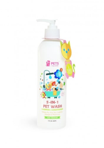بيتس ريبابليك شامبو برائحة بودرة الاطفال ضد القشرة للقطط والكلاب Pets Republic 500ml