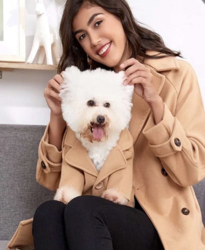 معطف بيج شتوي