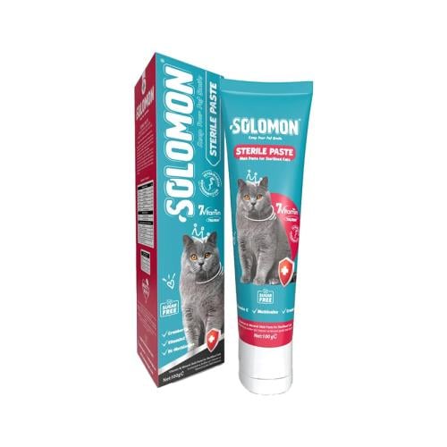 جل فيتامينات للقطط المعقمة Solomon sterile 100g