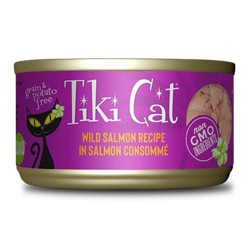 تيكي كات لواو بالسالمون في المرق TikiCat 80g