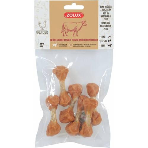 زولكس سناك x7 مكافات اعواد الدجاج مضغ للكلاب 70g