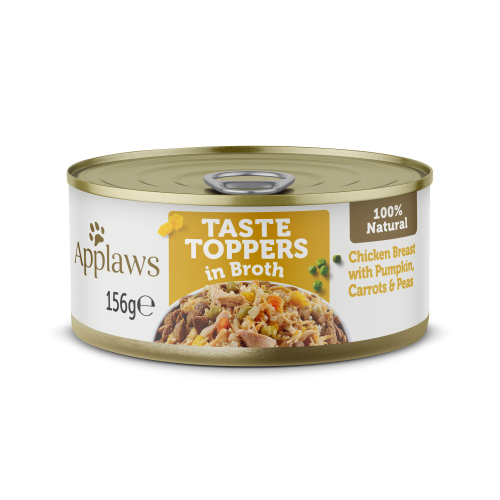 ابلاوز معلبات الدجاج مع الخضار للكلاب Applaws 156g