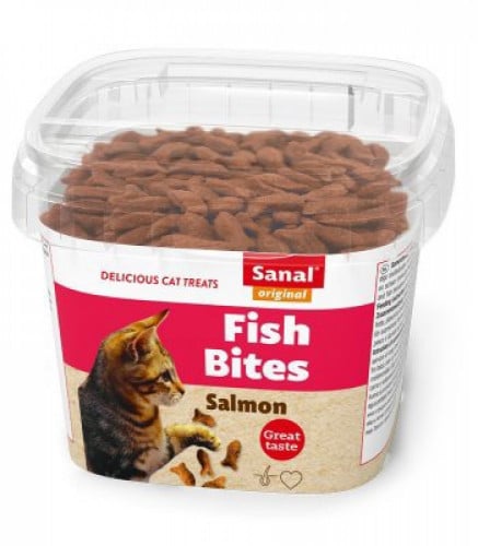 سنال مكافات صحية للقطط بالسمك Sanal 75g