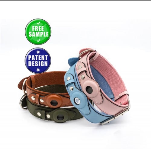 طوق جلد airtag