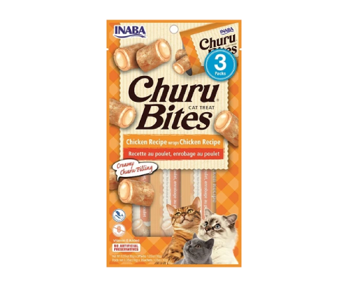 اينابا تشورو بايتس مكافاه محشية بالدجاج Inaba Churu 3x10g