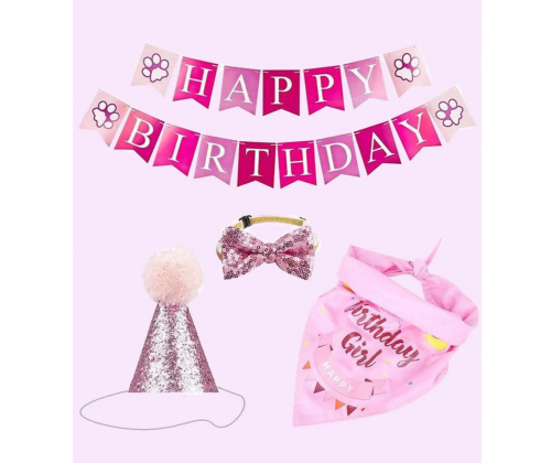 زينة يوم الميلاد للقطط والكلاب