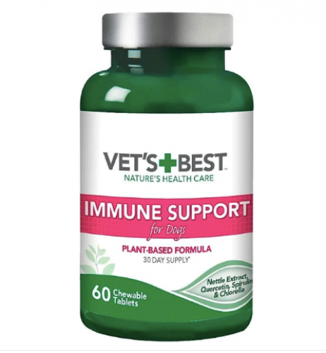 Vets Best 60 . Canine Immune Support Tablet