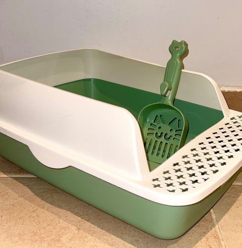 صندوق رمل مفتوح مع سكوب بعدة الوان