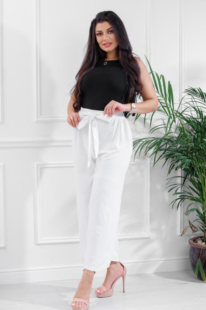 High waisted loose wide leg pants