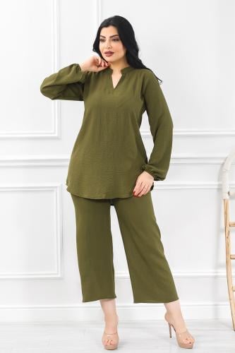 طقم كاجوال بأكمام طويلة