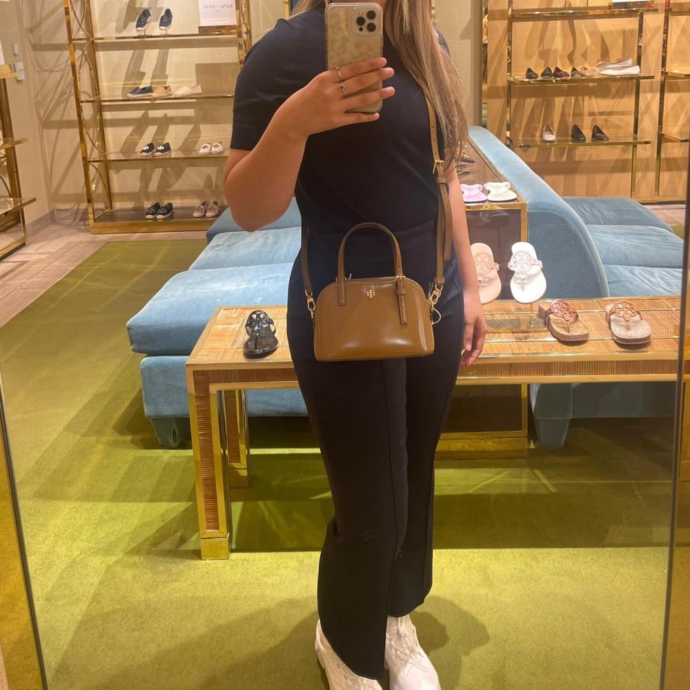 حقيبة توري بورش ايمرسون دوم لماع ساتشل لماع فوري