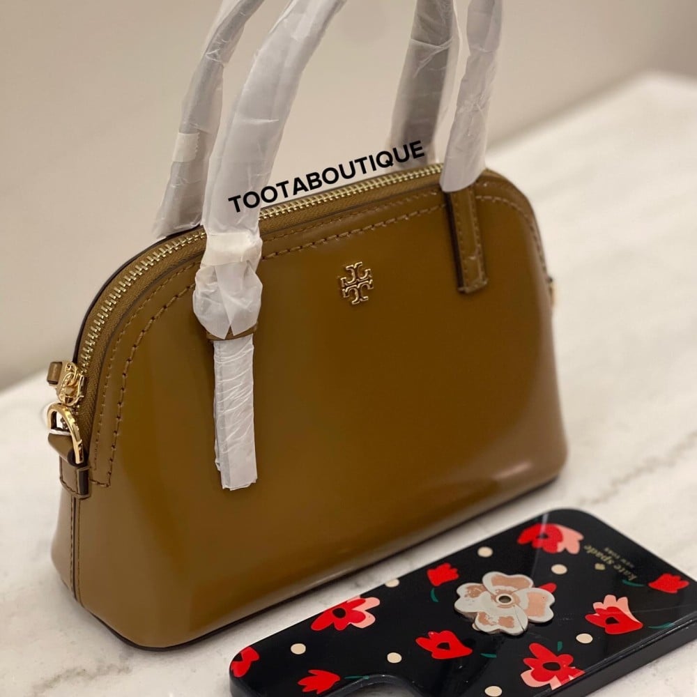 حقيبة توري بورش ايمرسون دوم لماع ساتشل لماع فوري