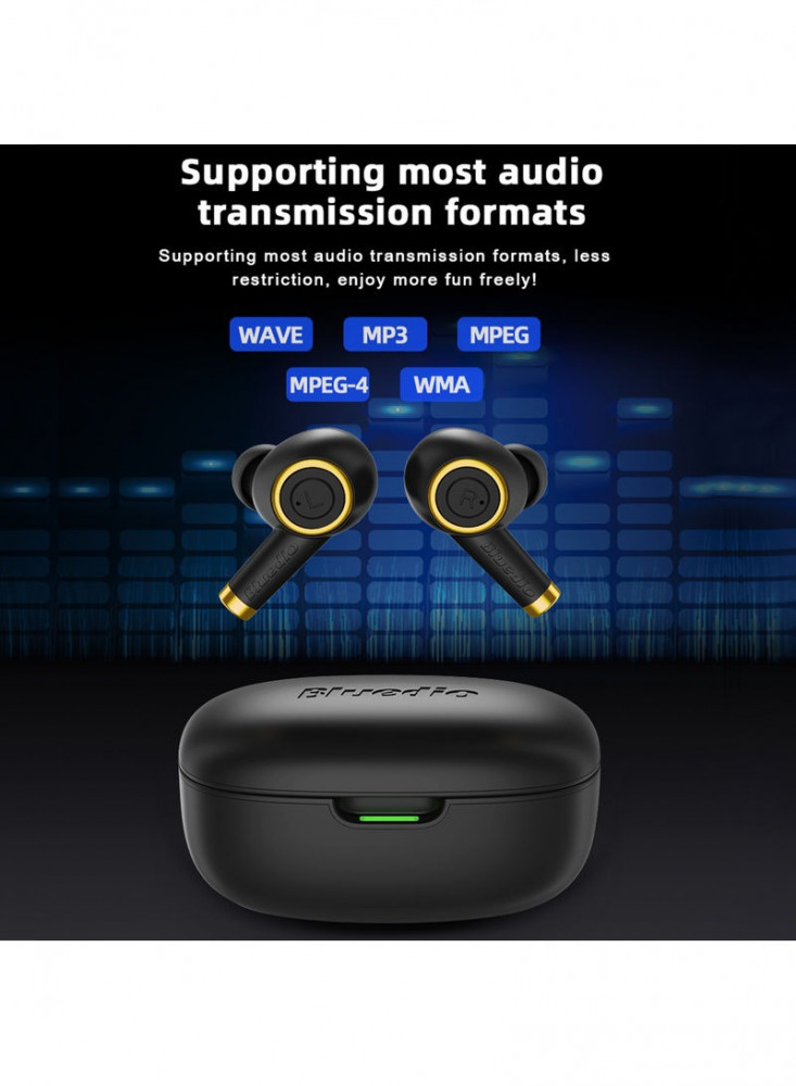 Bluedio Particle Qualcomm TWS Bluetooth 