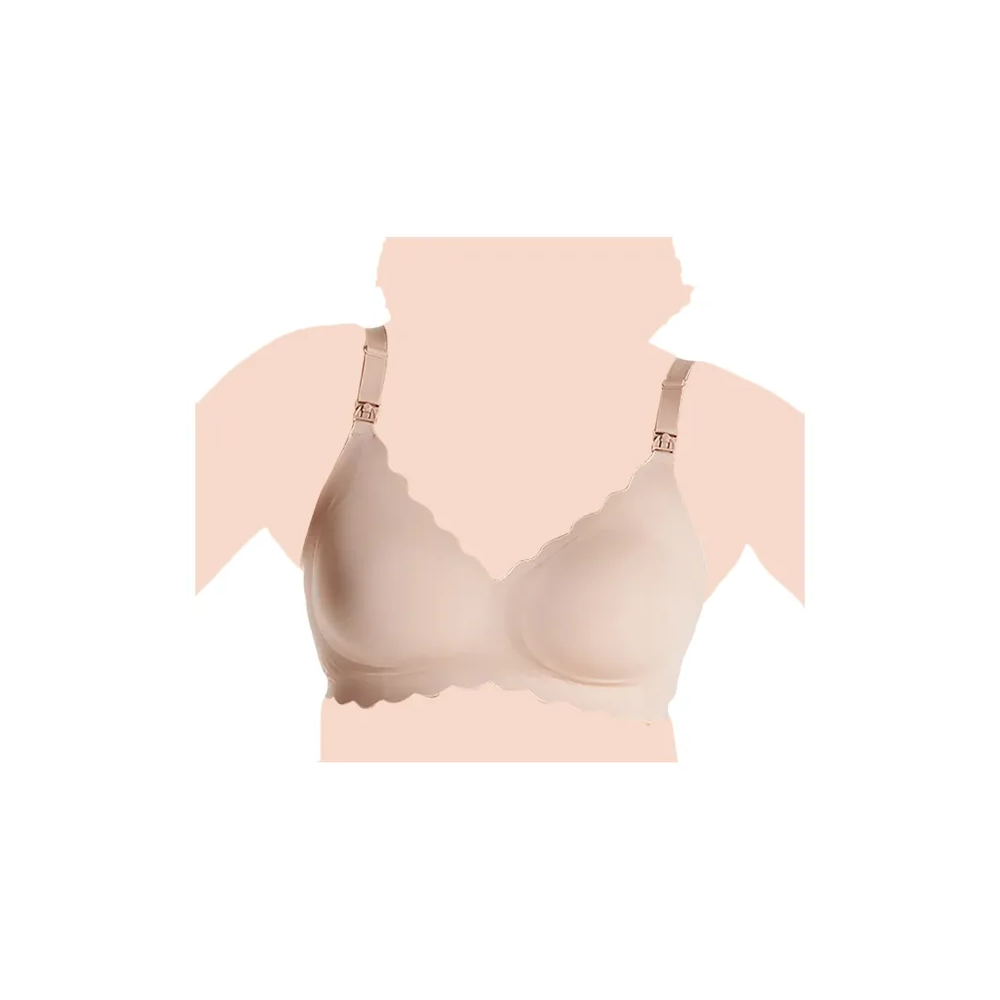 حمالة الرضاعة مومكوزي YN46 – لون بيج سكين، مقاس L