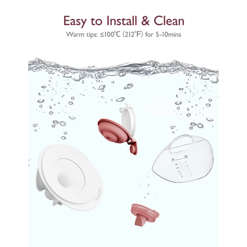 مجموعة كوب تجميع الحليب لمضخة Momcozy M9