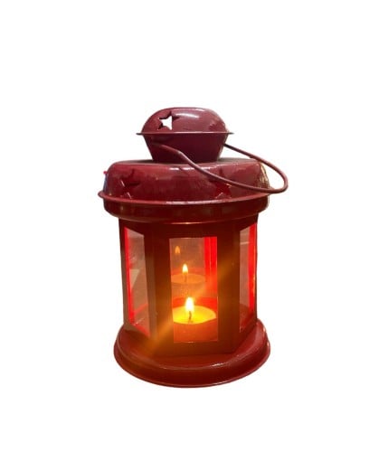 فانوس نجمة احمر 13 سم