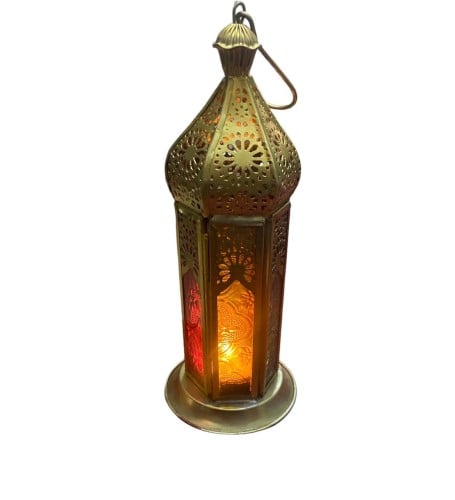 فانوس رقم 1023 ذهبي 20 سم