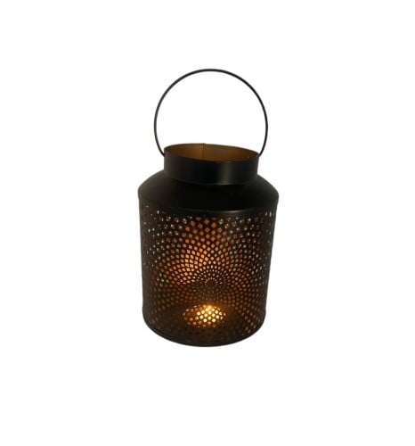 فانوس رقم 1036 اسود 21 سم