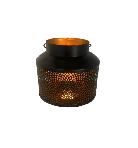 فانوس رقم 1036 اسود 15 سم