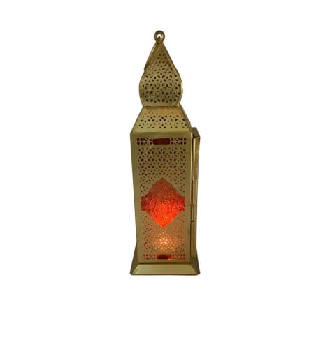 فانوس رقم 1013 ذهبي 29 سم