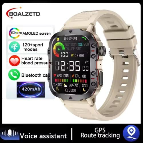 ساعة ذكية للرجال Smartwatch IP68 5ATM الرياضة في ا...