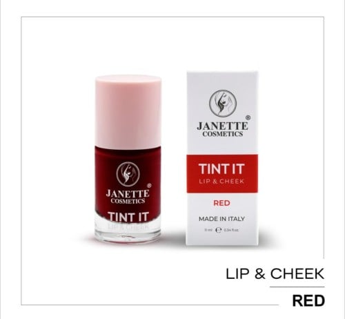 Janette TINT IT Red جانيت تينت لون ( أحمر )