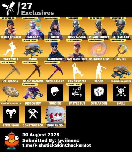 حساب فورت بنت الديسكو وجلاكسي وسيزون 3