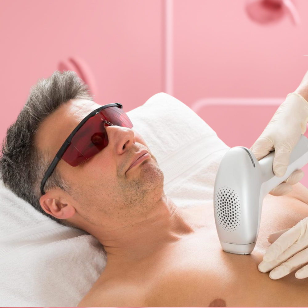ليزر إزالة الشعر للرجال: الحصول على بشرة ناعمة ومرتبة بطريقة آمنة وفعالة
