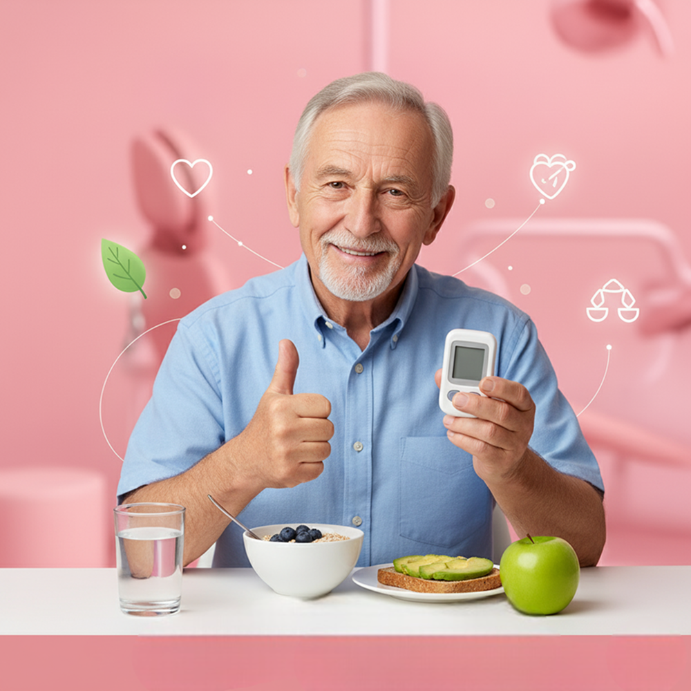 نظام غذائي لمرضى الضغط والسكر