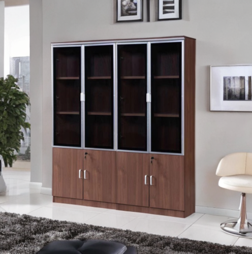 دولاب مكتبي 4 أبواب تصميم عملي متعدد الاستخدام 160...