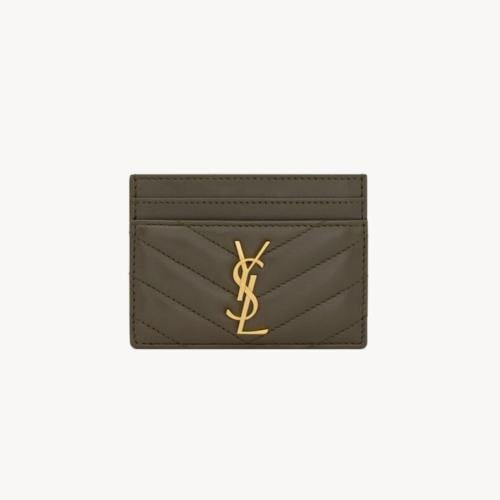 كارد هولدر YSL - زيتي غامق