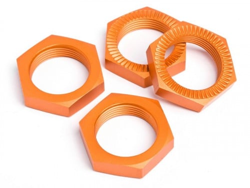 87494 - WHEEL NUT 24mm (ORANGE/4pcs)