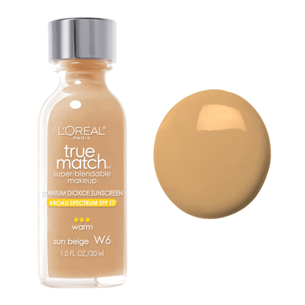 كريم اساس ترو ماتش من لوريال باريس - 30 مل W6 Sun Beige