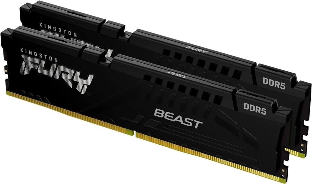 Kingston FURY Beast 16GB (2x8GB) 5200MT/s DDR5 Black