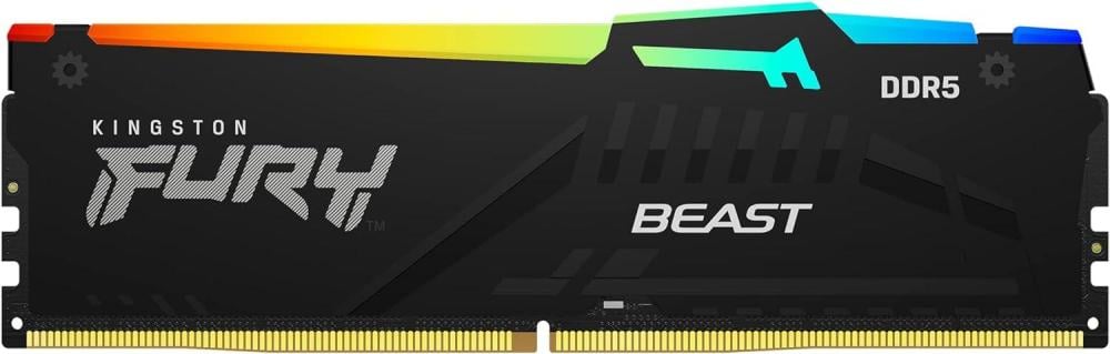 Kingston FURY Beast 16GB (2x8GB) 5200MT/s DDR5 Black