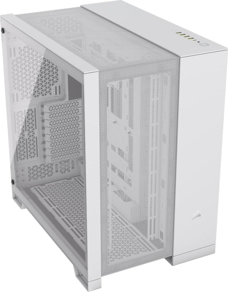 CORSAIR 6500D AIRFLOW Mid-Tower ATX Dual Chamber PC Case White كيس للكمبيوتر
