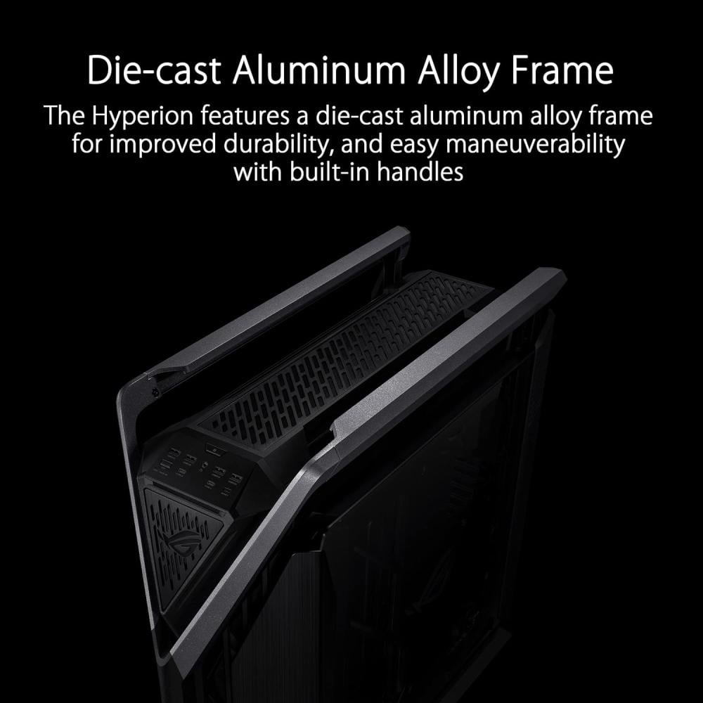 ASUS ROG Hyperion GR701 E-ATX  Black Gaming Computer Case كيس كمبيوتر