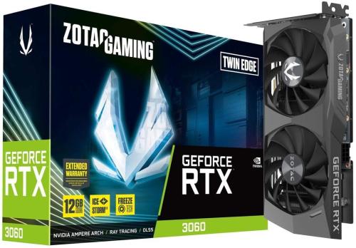 ZOTAC Gaming GeForce RTX 3060 Twin Edge 12GB Graph...