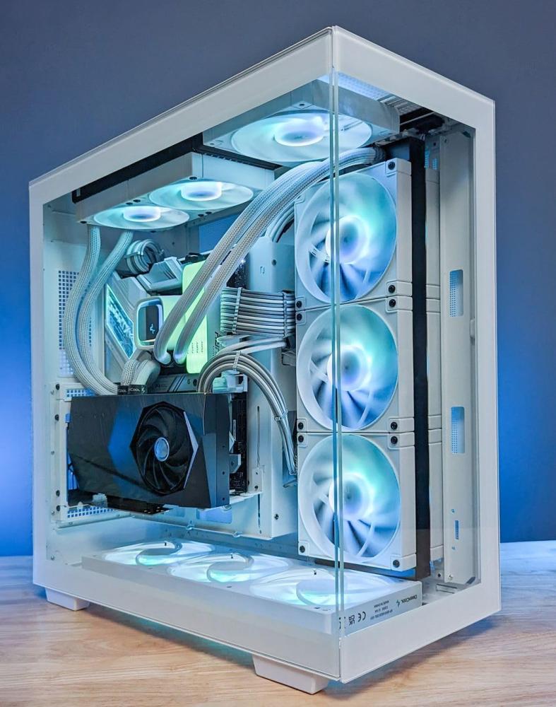 DeepCool CH780 WH White PC case كيس للكمبيوتر - ONLY PC DeepCool CH780 WH White PC case كيس للكمبيوتر - ONLY PC