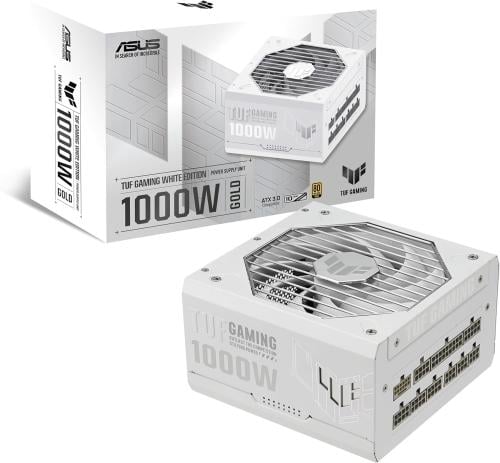 ASUS TUF Gaming 1000W Gold White Edition باور سبلا...