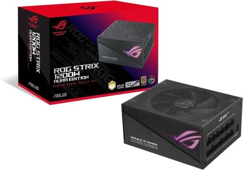 ASUS ROG Strix 1200W Gold Aura Edition Power Suppl...