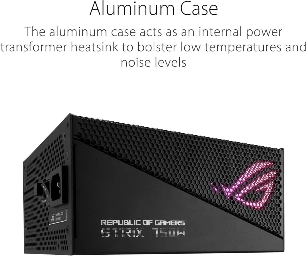 ASUS ROG Strix 850W Gold Aura Edition Power Supply بور سبلاي
