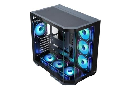 EGEIRA CASE SENTRY 7 Fans ARGB - black كيس كمبيوتر...