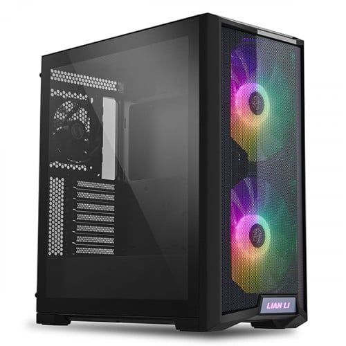 Lian Li LANCOOL 215 RGB ATX Gaming Case black كيس