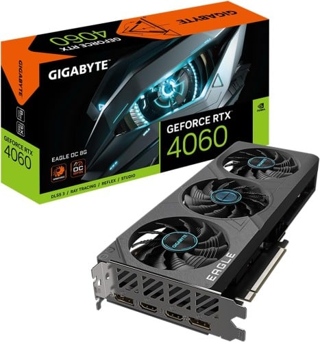 GIGABYTE GeForce RTX 4060 Eagle OC 8G Graphics Car...