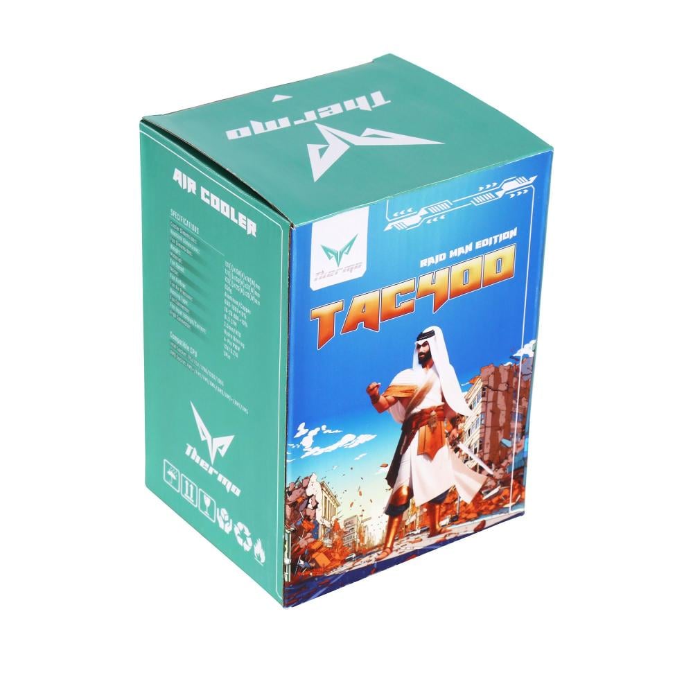 مبرد هواء من ثيرمو TCA400 ARGB لون أسود