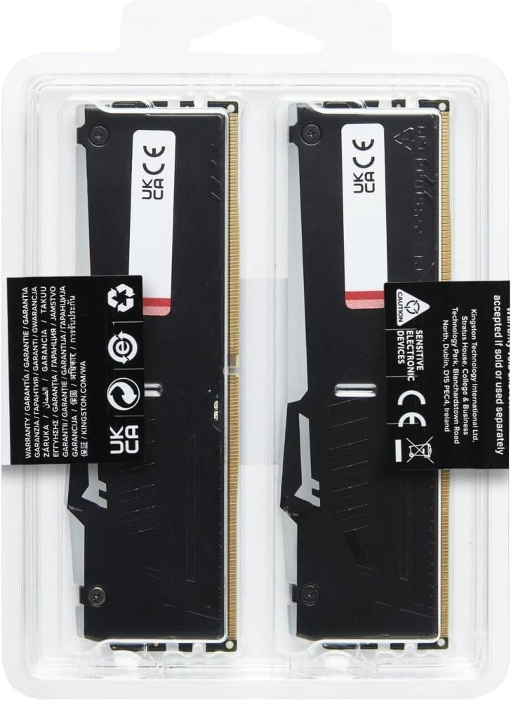 Kingston FURY Beast 16GB (2x8GB) 5200MT/s DDR5 Black